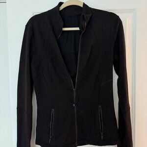 Black Lululemon Luon Define Jacket- Size 8